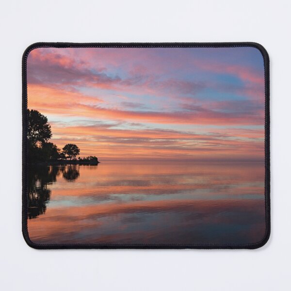 Item preview, Colorful Morning Mirror - Spectacular Sky Reflections at Dawn designed and sold by Georgia Mizuleva.