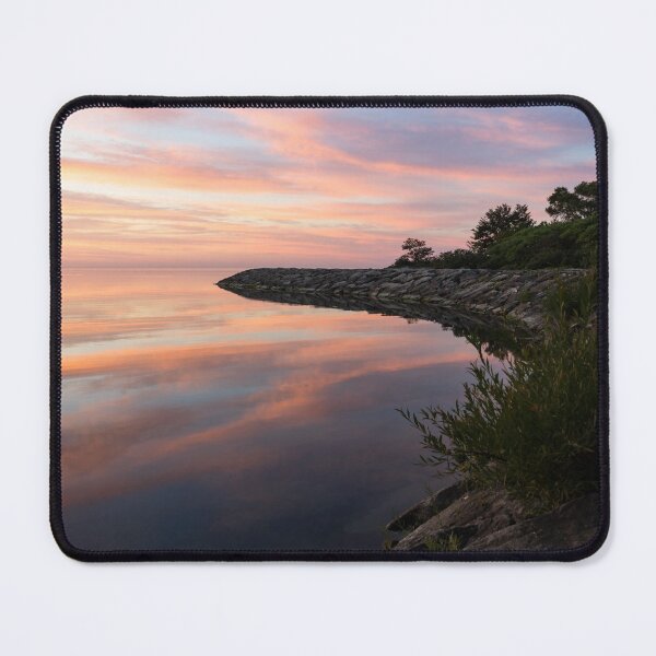 Item preview, Colorful Cove - Still and Soft Dawn on Lake Ontario designed and sold by Georgia Mizuleva.