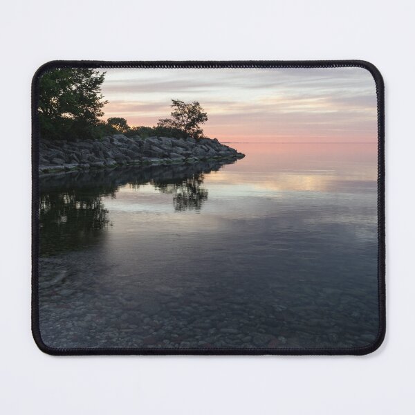 Item preview, Soft Pinks and Purples - Silky Morning on Lake Ontario designed and sold by Georgia Mizuleva.