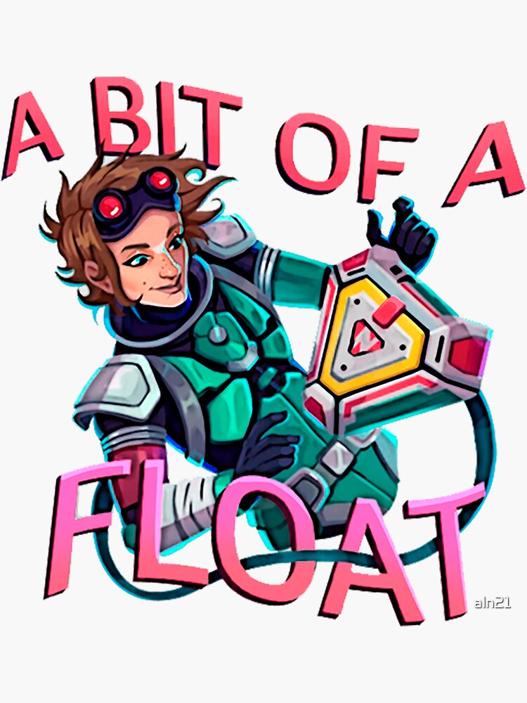 Apex Legends Holospray Horizon A Bit Of A Float Sticker For Sale By Aln Redbubble