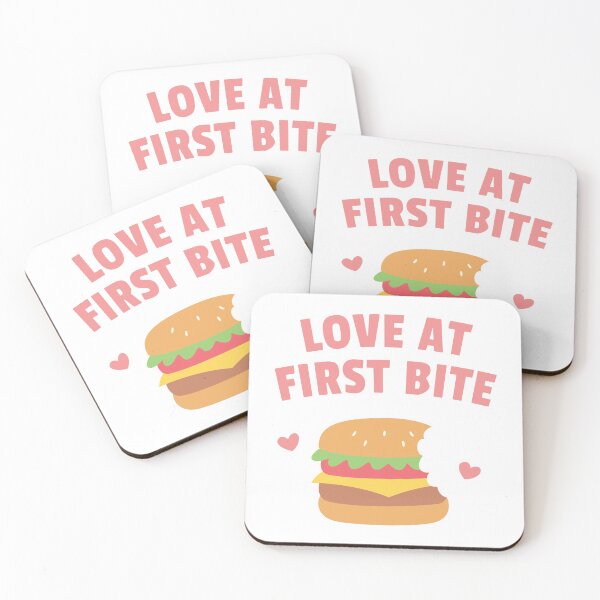 Item preview, Love At First Bite Burger With Bite Marks designed and sold by rustydoodle.