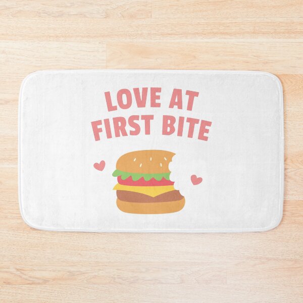 Item preview, Love At First Bite Burger With Bite Marks designed and sold by rustydoodle.