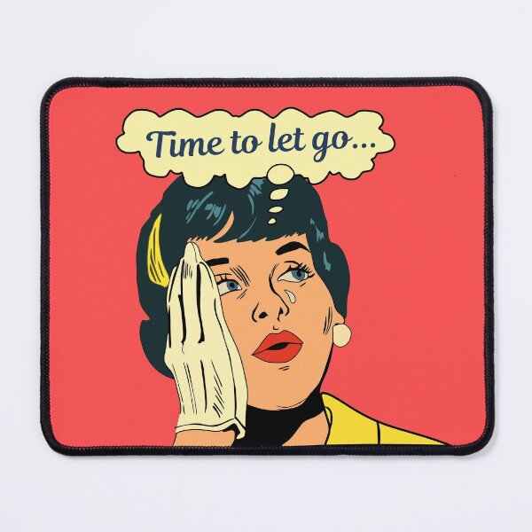 Item preview, Time To Let Go Crying Comic Girl Funny Saying Comicbook designed and sold by Imakeyouhappy.