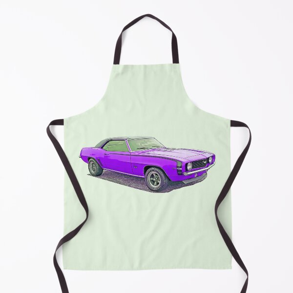 Item preview, Camaro retro purple stylish car designed and sold by MikaelSh.