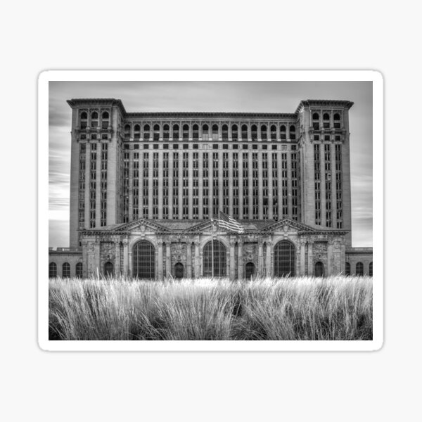 Michigan Central Station Sticker