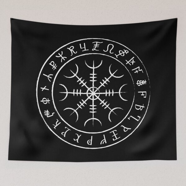 Artikelvorschau, Ægishjálmur - Icelandic Runes entworfen und verkauft von Utopurist.