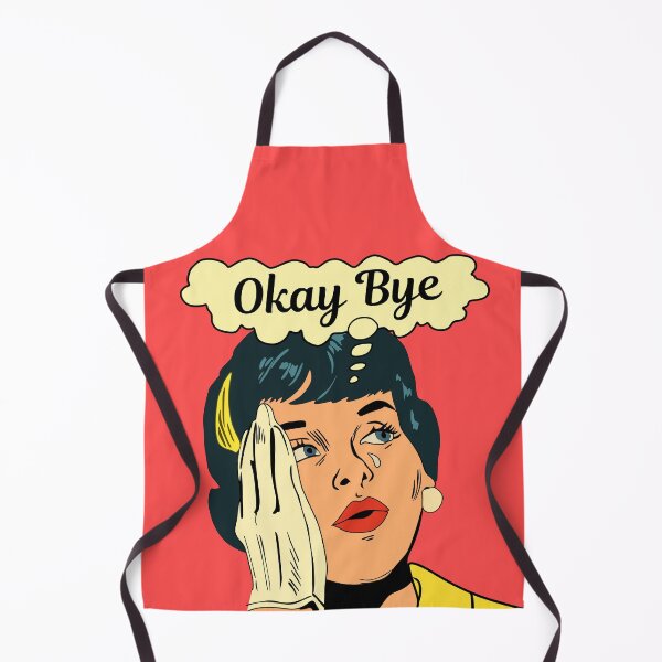 Item preview, Okay Bye Crying Comic Girl Funny Saying Comicbook designed and sold by Imakeyouhappy.