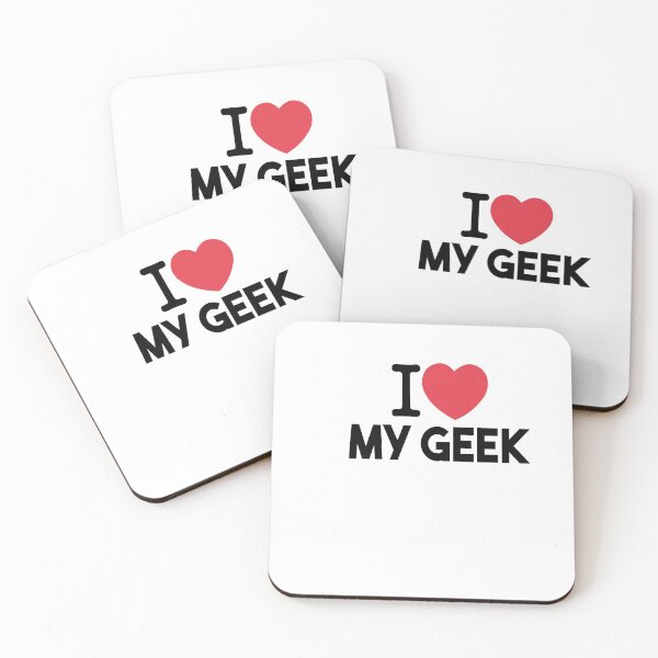 Item preview, I Love My Geek designed and sold by Heddar Badreddine.