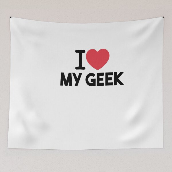 Item preview, I Love My Geek designed and sold by Heddar Badreddine.