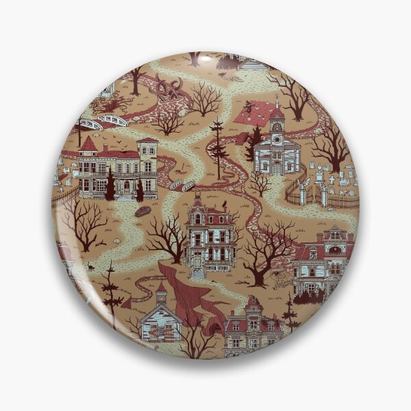 Item preview, Haunted Village (Dusty Rose) designed and sold by JadaFitch.