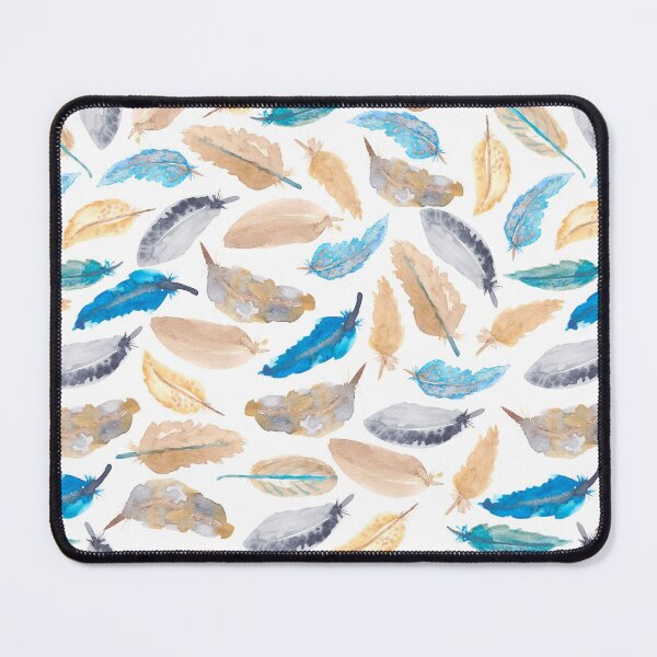Item preview, Watercolor Boho Feathers | Pattern | Art designed and sold by Harpley Design Studio.