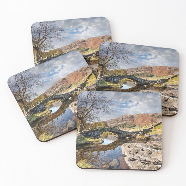 Item preview, Autumn at Slater Bridge - Little Langdale English Lake District designed and sold by Martin Lawrence.