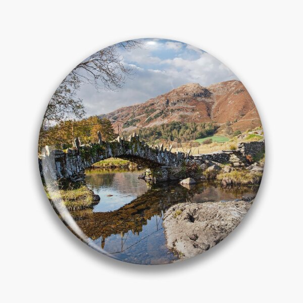 Item preview, Autumn at Slater Bridge - Little Langdale English Lake District designed and sold by Martin Lawrence.