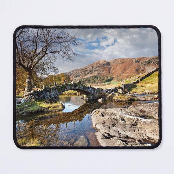 Item preview, Autumn at Slater Bridge - Little Langdale English Lake District designed and sold by Martin Lawrence.