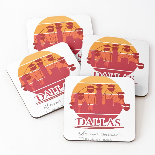 Item preview, Dallas City text with circle shape graphic designed and sold by feel-free-store.