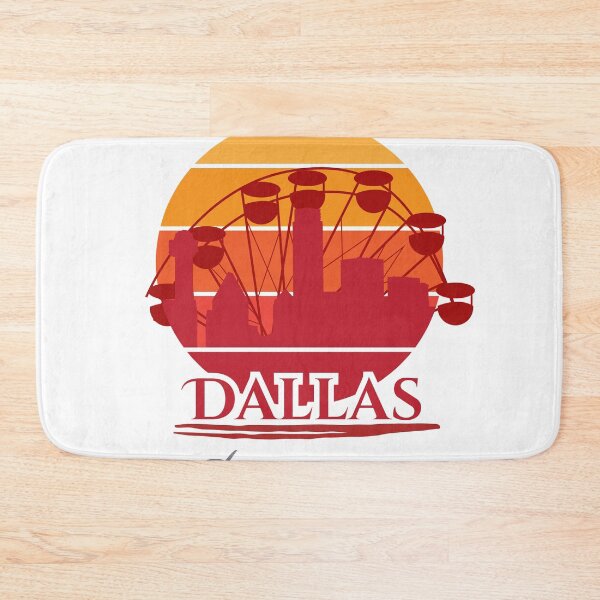 Item preview, Dallas City text with circle shape graphic designed and sold by feel-free-store.