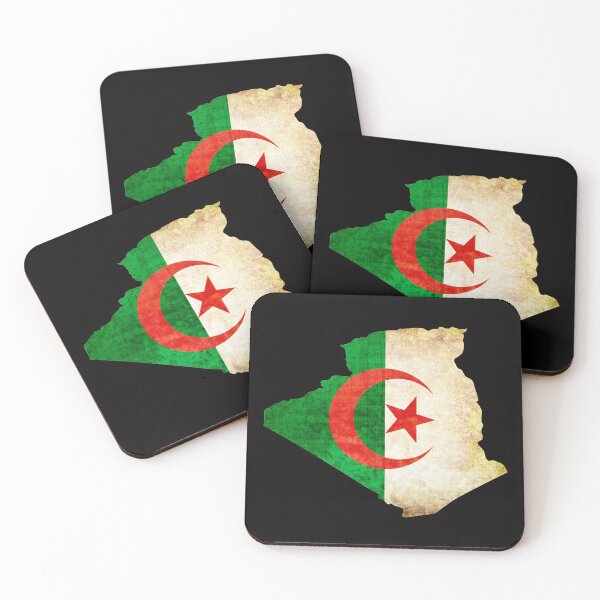 Item preview, Algeria Flag Map designed and sold by zuen.