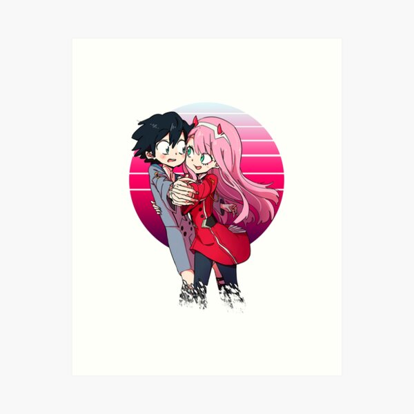 Zero Two Cute Art Prints Redbubble