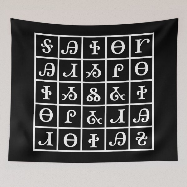 Item preview, Magic Table - Sator Arepo Tenet Opera Rotas - Cherokee designed and sold by Utopurist.