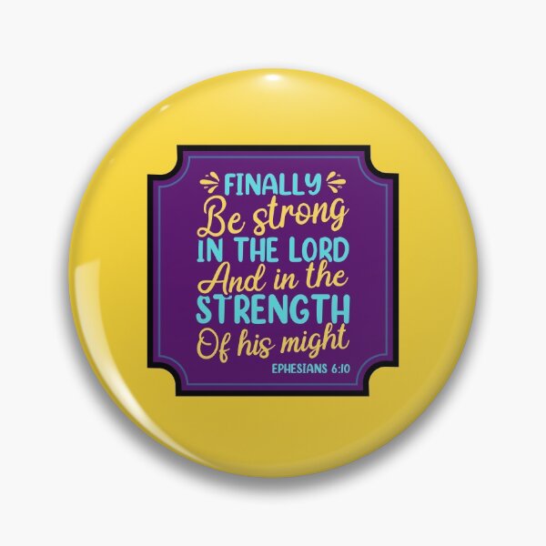 Item preview, Finally be strong in the lord designed and sold by Prayingwarrior.