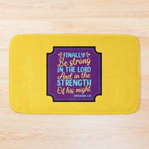 Item preview, Finally be strong in the lord designed and sold by Prayingwarrior.