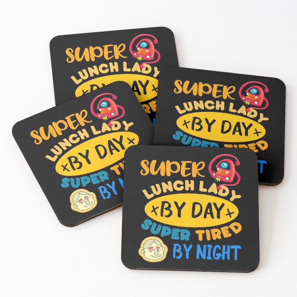 Item preview, Super Lunch Lady By Day Tired By Night Funny Cafeteria Lady designed and sold by SweetbeStore.
