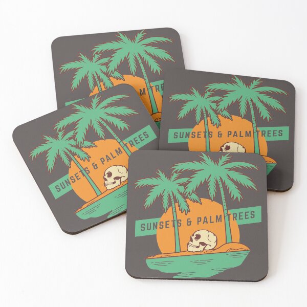 Item preview, Sunsets and plam trees designed and sold by Scopestor.