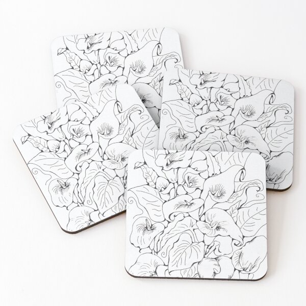 Item preview, Lily in black and white  designed and sold by Carinmaehr.