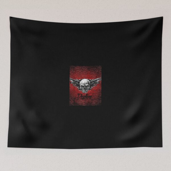 Item preview, Skull with deadline lettering designed and sold by Mehmet40.
