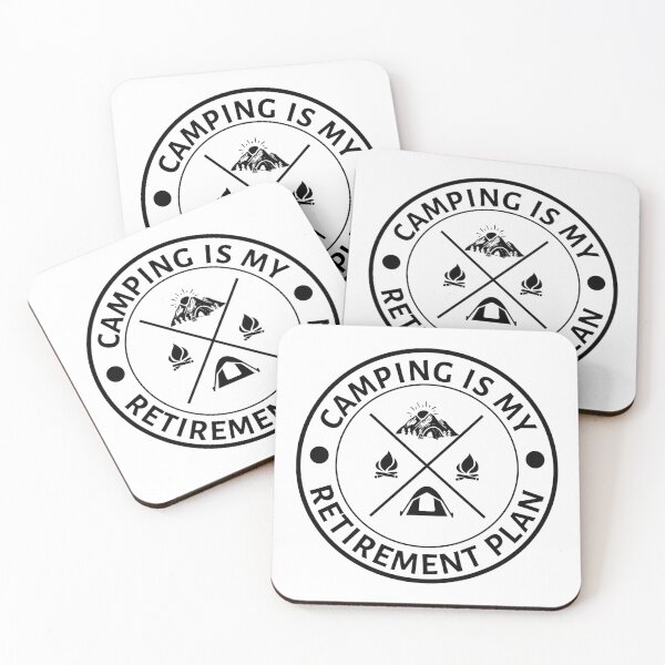 Item preview, Camping is my retirement plan | Camping Night | I Love camping designed and sold by Violet Treasures.