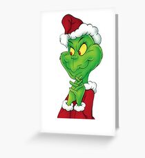 Grinch: Greeting Cards | Redbubble