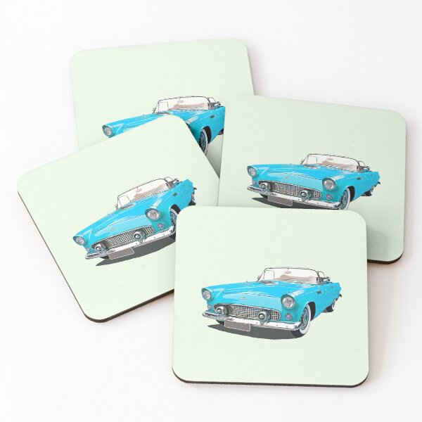 Item preview, american retro blue car designed and sold by MikaelSh.