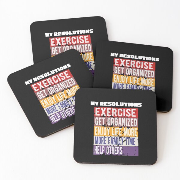 Item preview, My New Year's Resolutions designed and sold by theredsharp.