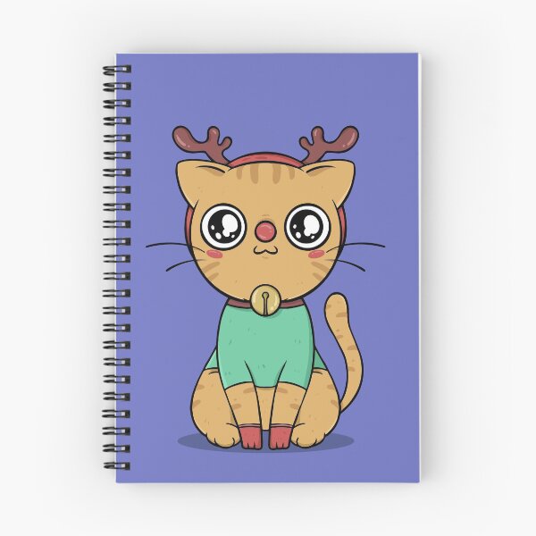 Item preview, Meowy Christmas cat designed and sold by NicolaAnneBotha.
