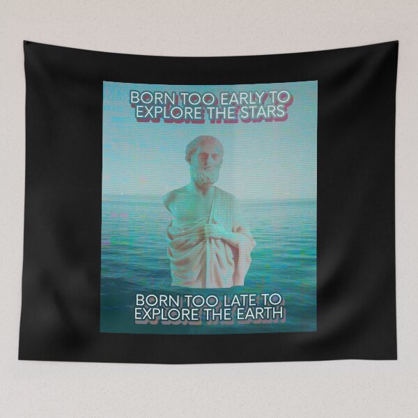 Item preview, Vaporwave Aesthetic Sad Meme Seapunk Synthwave Style design designed and sold by D-C-Designs.