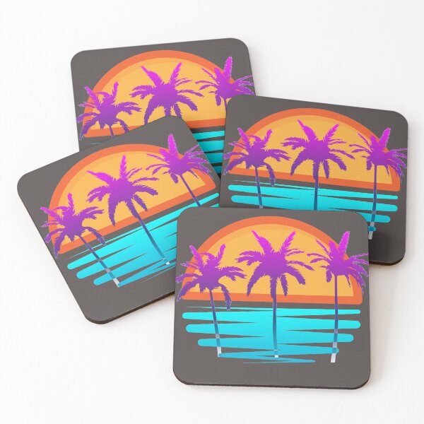Item preview, Tropical colorful design with palm trees and sunset designed and sold by Scopestor.