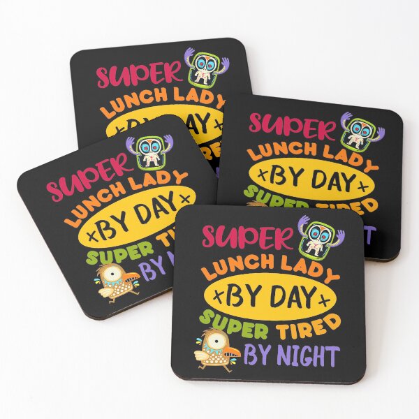 Item preview, Super Lunch Lady By Day Tired By Night Funny Cafeteria Lady designed and sold by SweetbeStore.