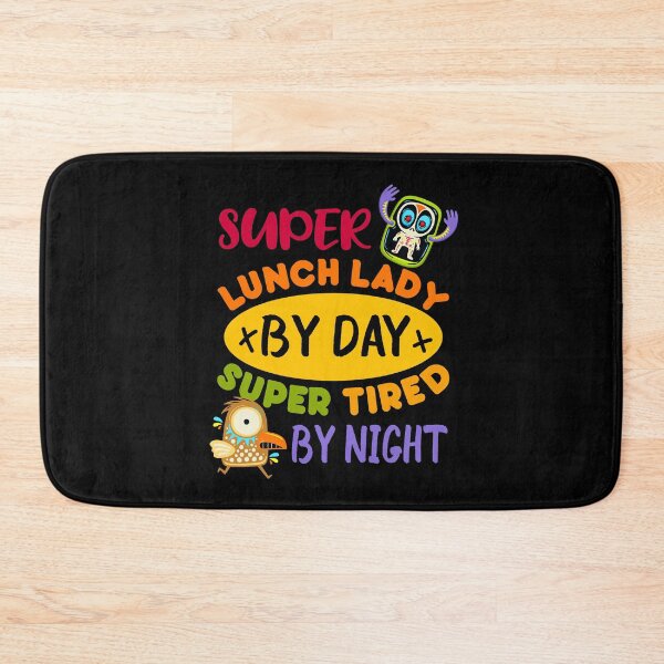 Item preview, Super Lunch Lady By Day Tired By Night Funny Cafeteria Lady designed and sold by SweetbeStore.