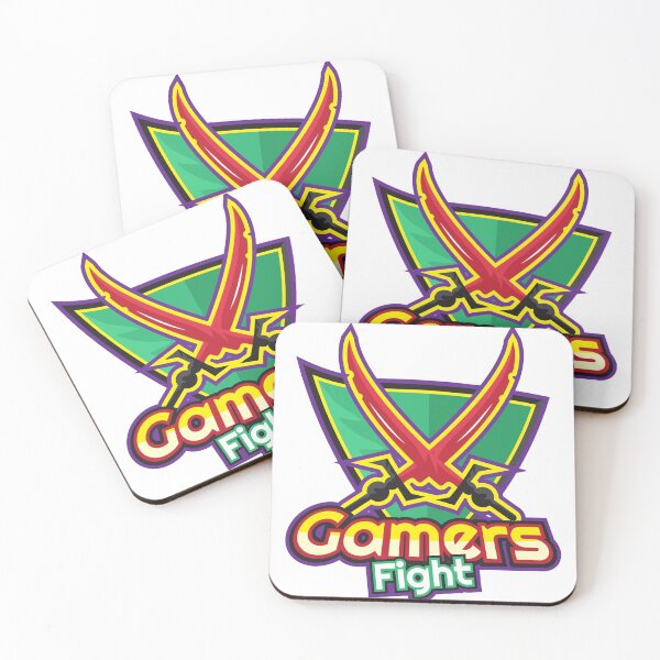 Item preview, Gamers Fight written e-sport shield graphic designed and sold by feel-free-store.