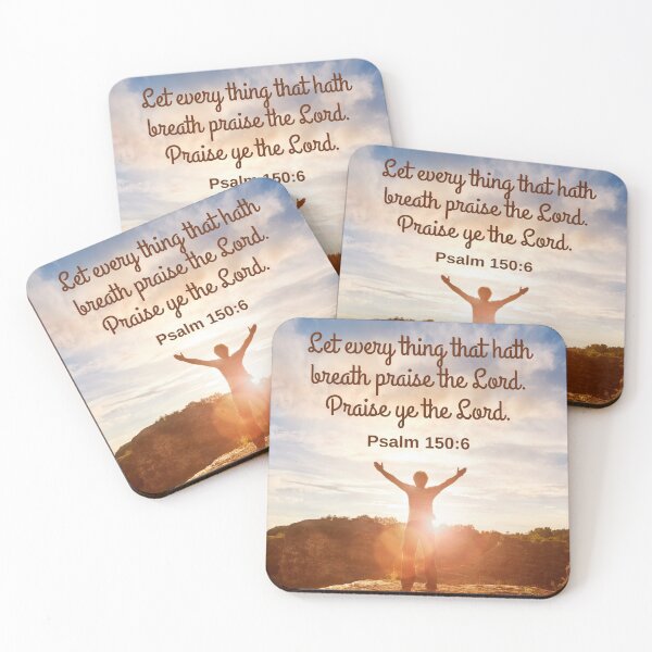 Item preview, Praise ye the Lord. Psalm 150:6 KJV designed and sold by Caregiverology.