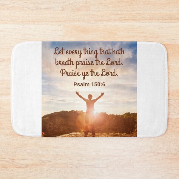 Item preview, Praise ye the Lord. Psalm 150:6 KJV designed and sold by Caregiverology.