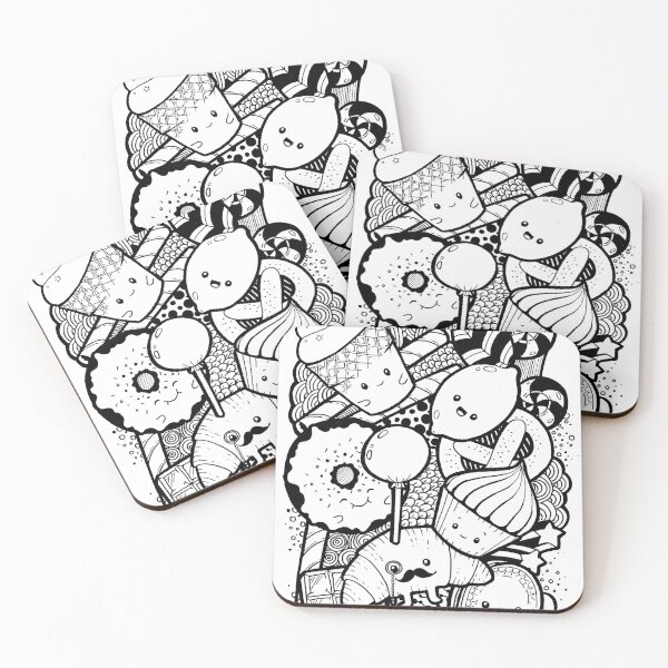 Item preview, Sweets doodle designed and sold by boozkova-vorona.
