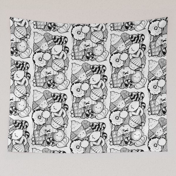Item preview, Sweets doodle designed and sold by boozkova-vorona.