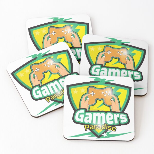 Item preview, Gamers Paradise written e-sport shield graphic designed and sold by feel-free-store.