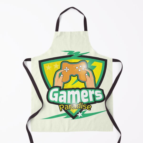 Item preview, Gamers Paradise written e-sport shield graphic designed and sold by feel-free-store.