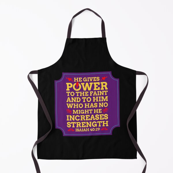 Item preview, He Gives Power To The Faint designed and sold by Prayingwarrior.