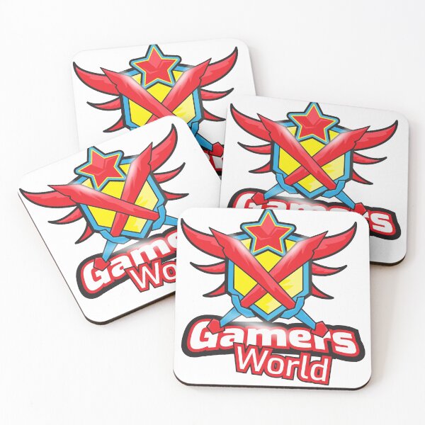 Item preview, Gamers World written e-sport shield graphic designed and sold by feel-free-store.