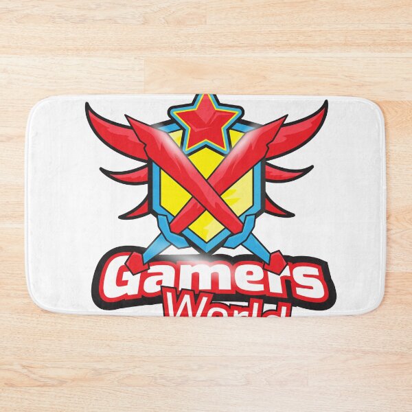 Item preview, Gamers World written e-sport shield graphic designed and sold by feel-free-store.