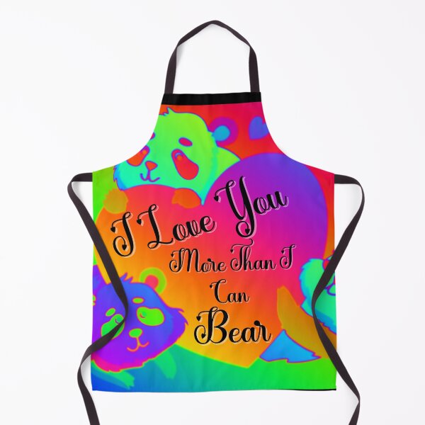 Item preview, Rainbow Panda I Love You More Than I Can Bear designed and sold by Wheeler-Styl3.