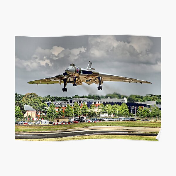 AVRO VULCAN BOMBER XH558 Spirit of Great Britain Farewell Personalised Coaster